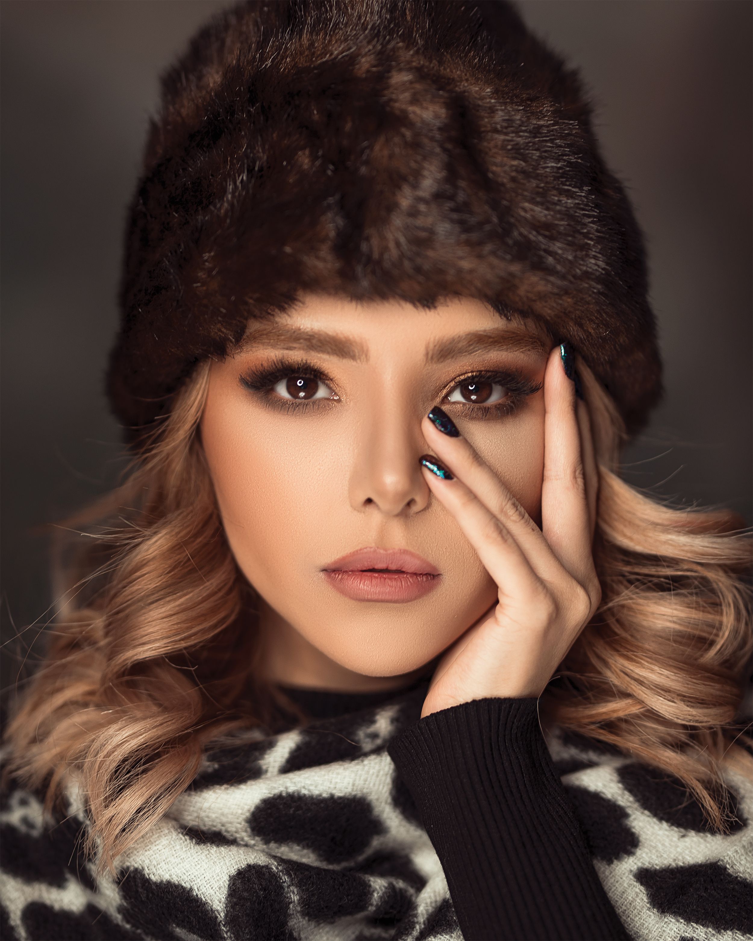 Професионална шминка на лице, изглед 07
